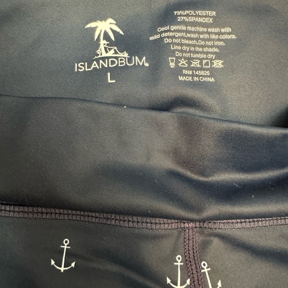 Cutest navy pants with anchors. Good for exercise or golf. Small. Never worn. - Picture 3 of 3